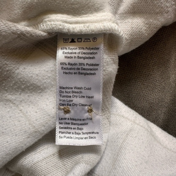 Jachs White and Gray Casual Button Down Shirt - Picture 5 of 10